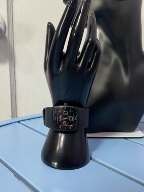 Skagen Denmark Titanium Men's Watch Black Rubber Strap Multi-Dial 10ATM